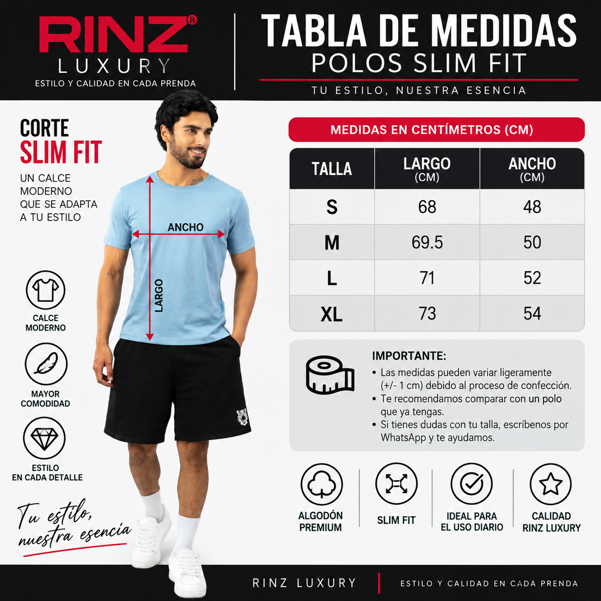 RINZ LUXURY SLIM FIT